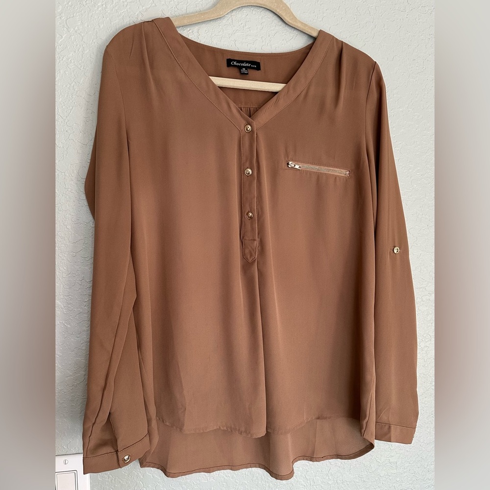 Chocolate USA Casual Women's Blouse